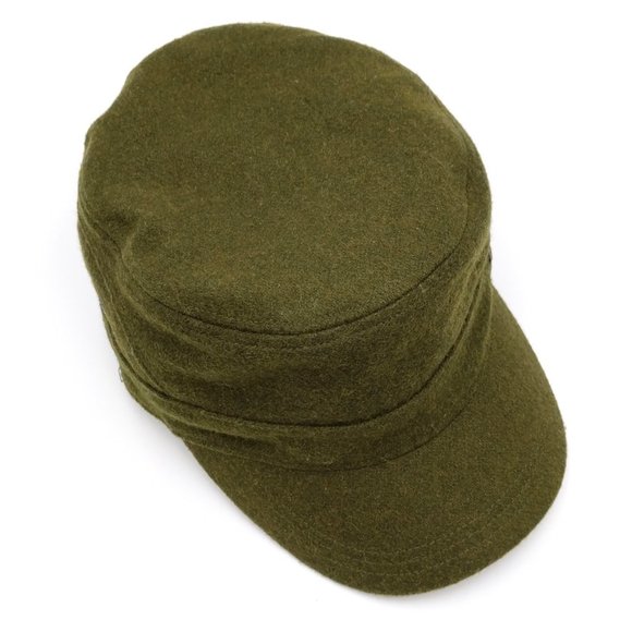 Carhartt Wool Camden Army Military Cap Hat Surplus - Picture 3 of 8